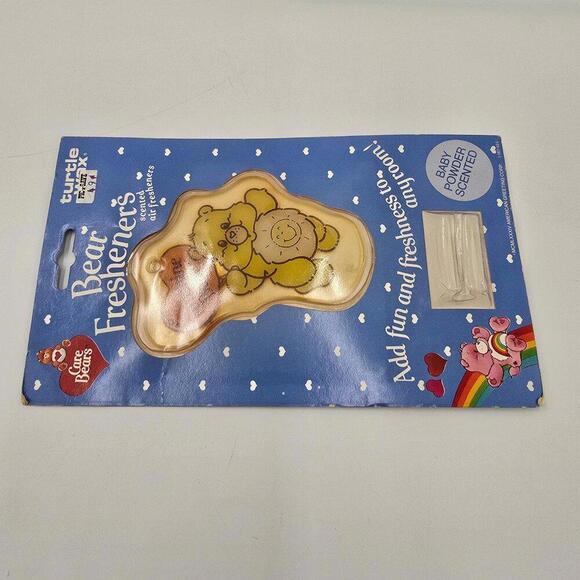 1984 Care Bear Funshine Bear Turtle Wax - Picture 7 of 7